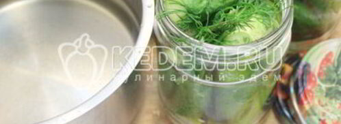 маринованные огурцы с болгарским перцем. Шаг 2
