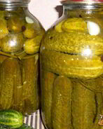 Маринованные огурцы с семенами горчицы