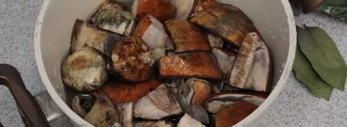 маринованные подосиновики. Шаг 5