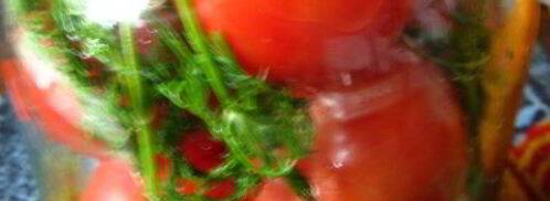 маринованные помидоры медовые. Шаг 2