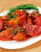 Маринованные помидоры по-корейски на зиму