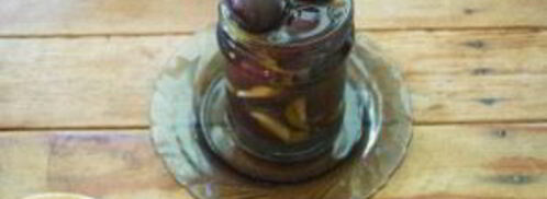 маринованные сливы с чесноком. Шаг 5