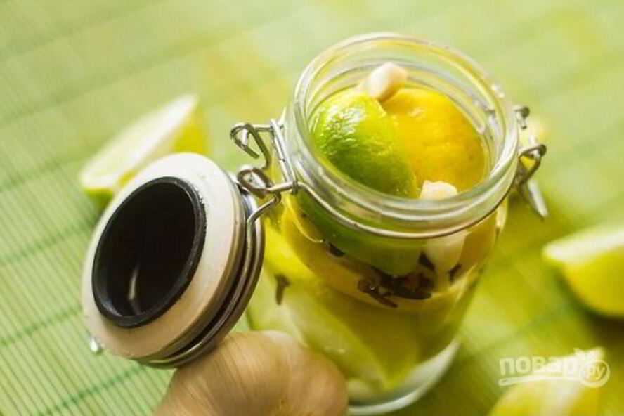 Рецепт маринованные соленые лимоны