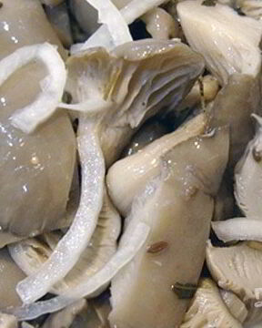 Маринованные вешенки