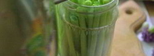 молодой чеснок маринованный. Шаг 7