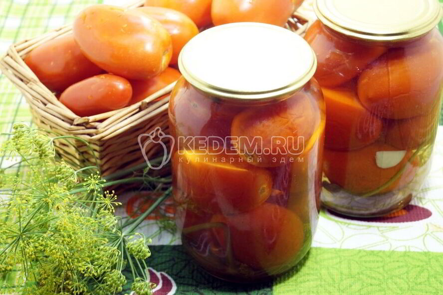 Рецепт помидоры маринованные в литровых банках