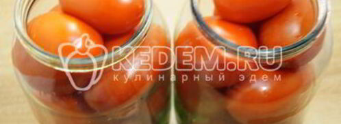 помидоры маринованные в литровых банках. Шаг 5