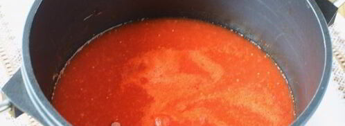 огурцы в томатном соке на зиму. Шаг 7