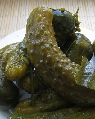 Острые огурчики на зиму