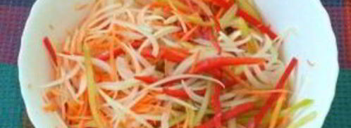 овощи по-корейски на зиму. Шаг 2