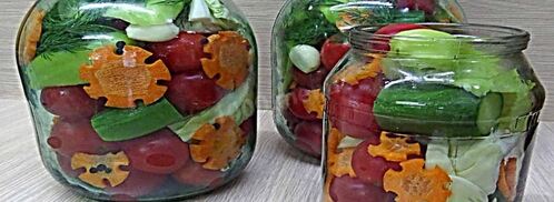 овощное ассорти на зиму. Шаг 3