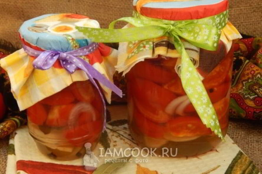 Рецепт помидоров в желе ны зиму