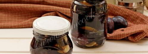 слива с чесноком на зиму. Шаг 8