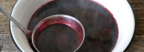 сок из черноплодной рябины на зиму. Шаг 12