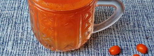 сок из облепихи на зиму. Шаг 6