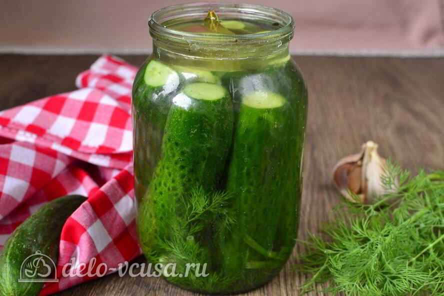 Рецепт быстрые малосольные огурцы в банке