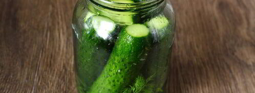 быстрые малосольные огурцы в банке. Шаг 4