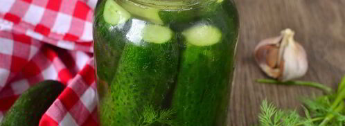 быстрые малосольные огурцы в банке. Шаг 6