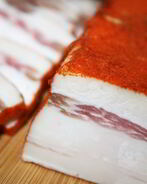 Домашнее острое сало