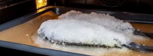 дорада в соли. Шаг 6