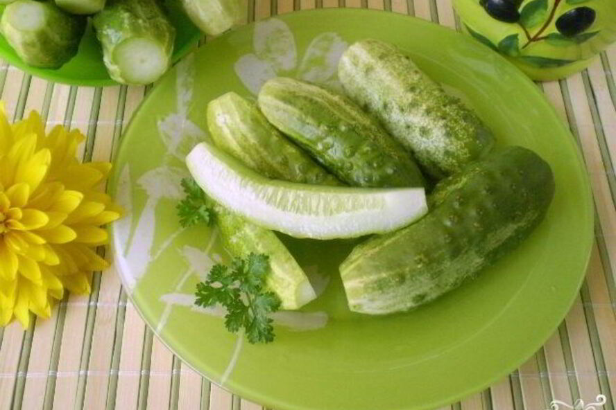 Рецепт хрустящие малосольные огурчики