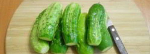 хрустящие малосольные огурчики. Шаг 2