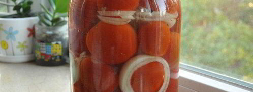 консервированные помидоры пальчики оближешь. Шаг 6