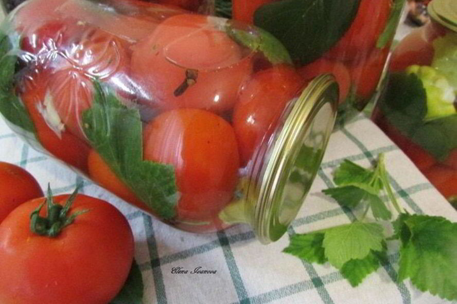 Рецепт консервированные помидоры