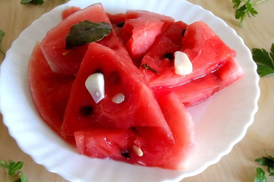 Рецепт малосольный арбуз