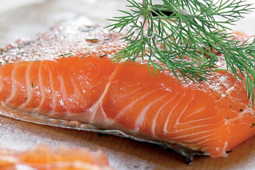 Рецепт малосольный лосось