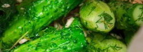 малосольные огурчики в пакете. Шаг 2