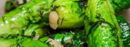 малосольные огурчики в пакете. Шаг 4