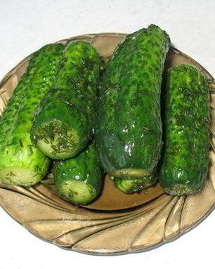 Малосольные огурцы без рассола