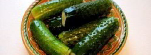 малосольные огурцы в кастрюле. Шаг 5