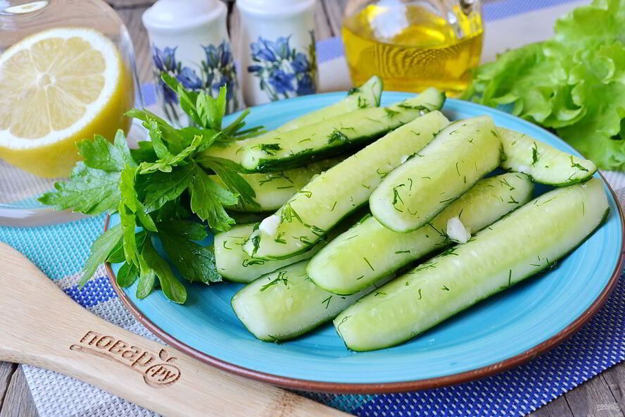 Рецепт малосольные огурцы за 2 часа