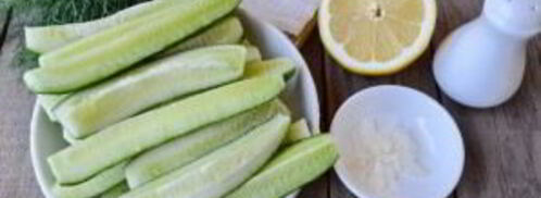 малосольные огурцы за 2 часа. Шаг 2