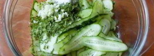 мгновенные малосольные огурцы. Шаг 2