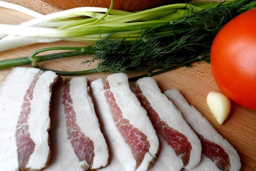 Рецепт сало по-домашнему