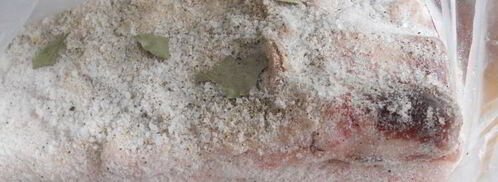 сало соленое. Шаг 3