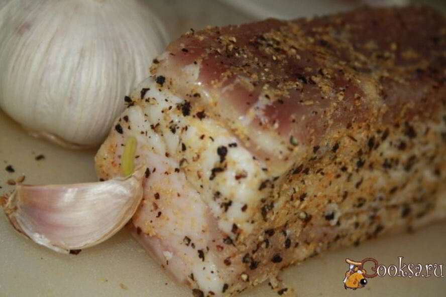 Рецепт сало в тузлуке