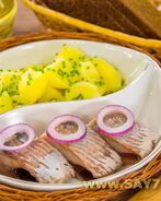 Сельдь соленая