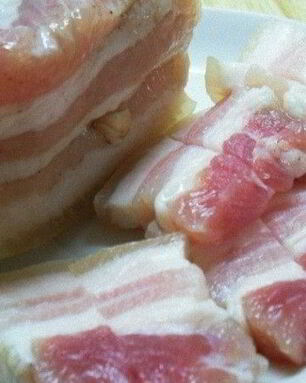 Соленое сало в рассоле