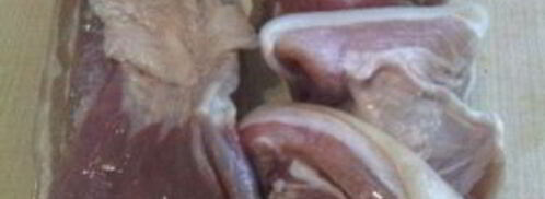 соленое сало в рассоле. Шаг 2