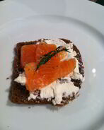 Соленый лосось по-скандинавски — Гравлокс