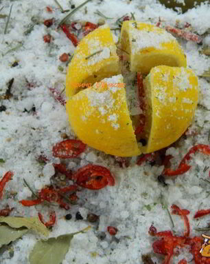 Соленые лимоны