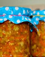 Соте из кабачков и баклажанов на зиму овощное