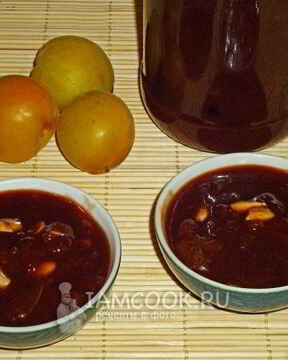 Абрикосовое варенье с какао и сливочным маслом