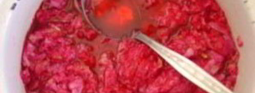 розовое варенье пятиминутка. Шаг 8