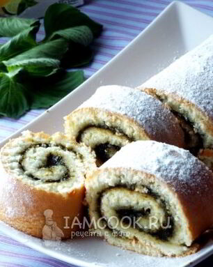 Рулет с вареньем