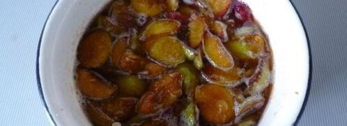 сливовое варенье с базиликом. Шаг 5